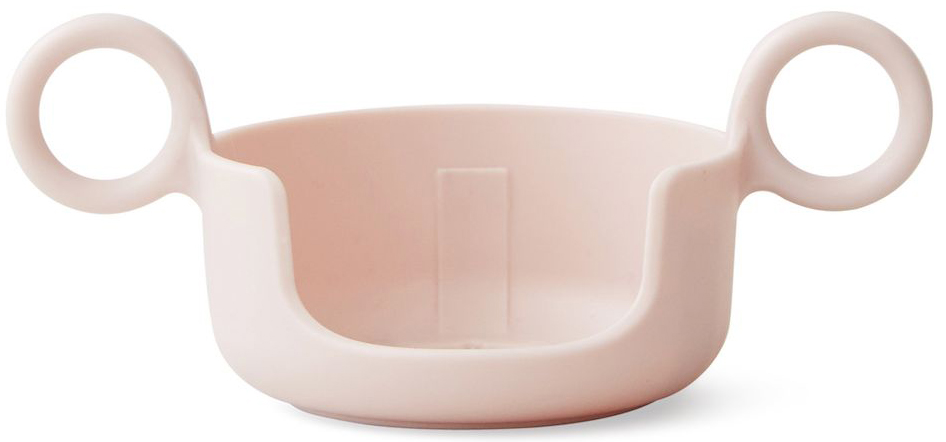 Uchwyt do kubka dla dziecka różowy 13x5 cm – obraz-1