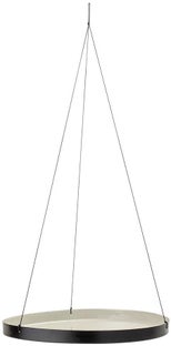 Uchwyt na doniczki Mary Ø40 cm szary – obraz-1