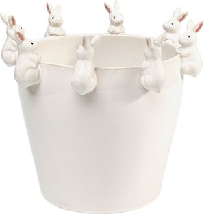 Vaza Cute Bunnies 31cm – paveikslėlis-1.