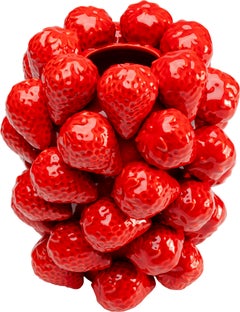 Vas Strawberries - Röd, 24cm – bild-1.