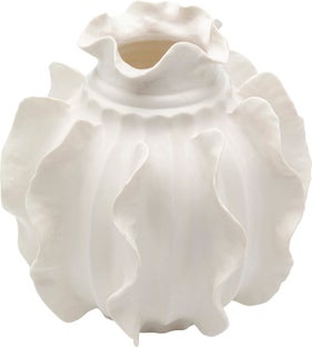 Jarrón Viento blanco 23cm – Imagen-1.