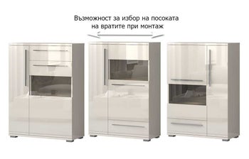 Витрина PIANO V90-2KS1F/PN – изображение-1