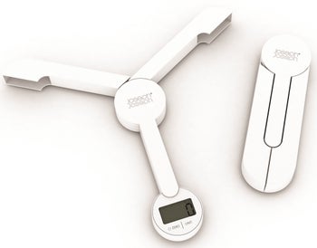 Waga kuchenna składana biała – obraz-1