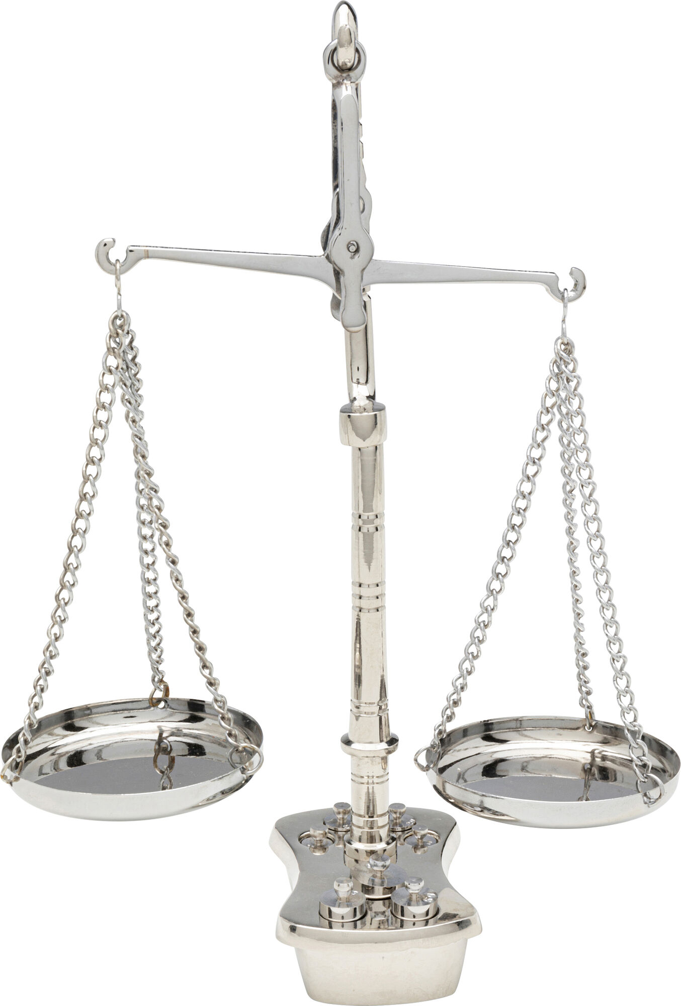 Escamas decorativas glamour latón niquelado 17x23 cm – Imagen-1.