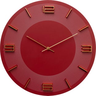 Laikrodis Leonardo Red/Gold Ø49cm – paveikslėlis-1.