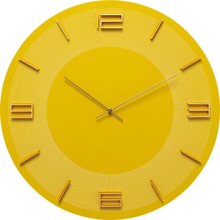 Zidni sat Leonardo Yellow/Gold Ø49cm – slika-1.