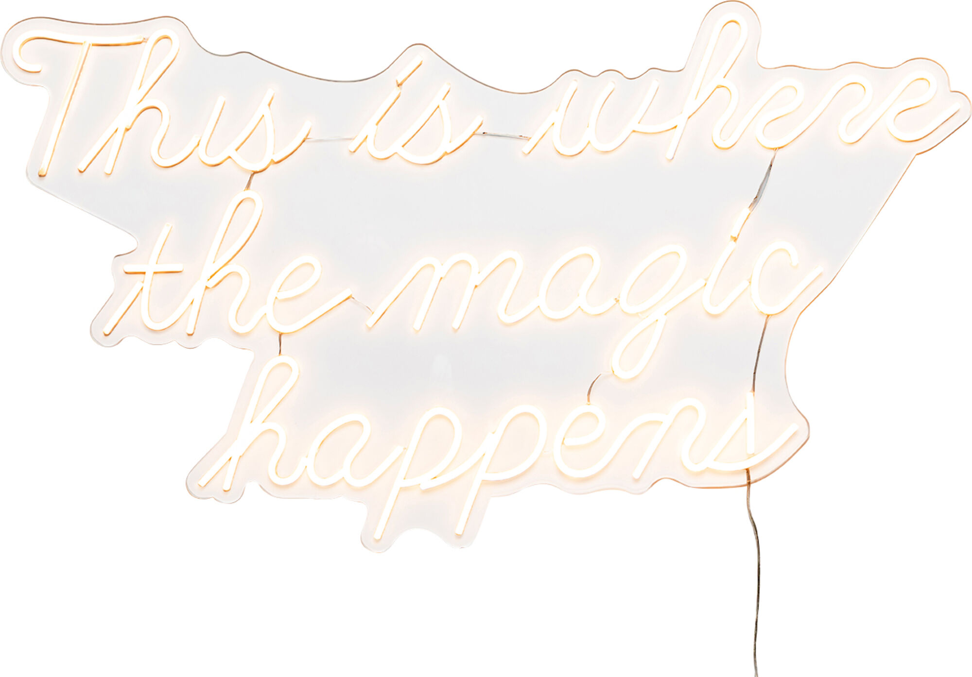 Zidna lampa This Is Where The Magic Happens 56cm – slika-1.