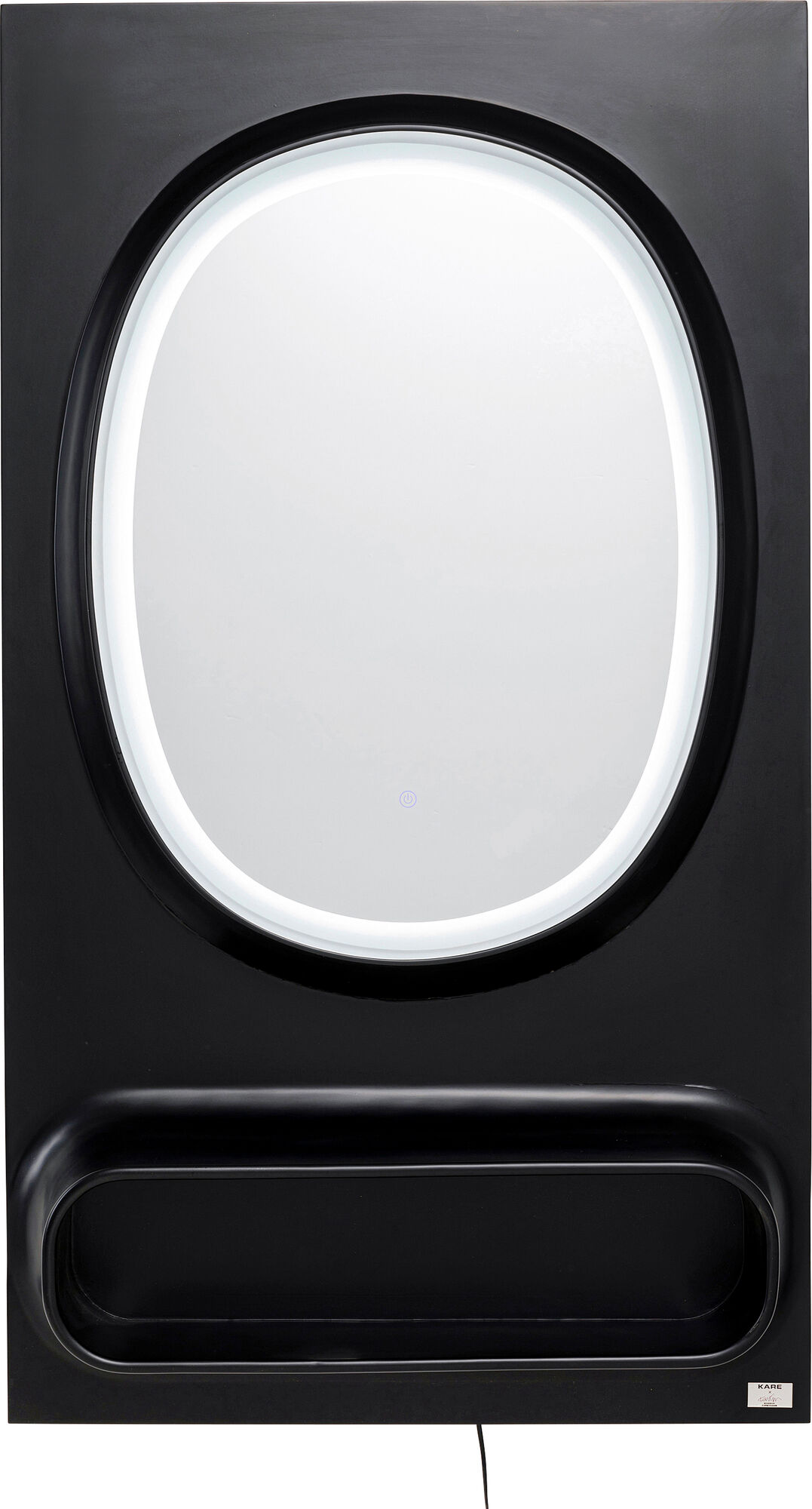 Огледало Aero LED Black 80x141cm – изображение-1.