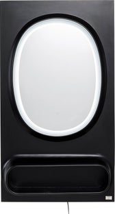 Огледало Aero LED Black 80x141cm – изображение-1.