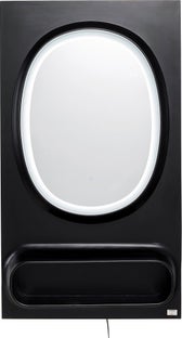 Espejo pared Aero LED Negro 80x141cm – Imagen-1.