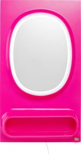 Espejo pared Aero LED Rosa 80x141cm – Imagen-1.