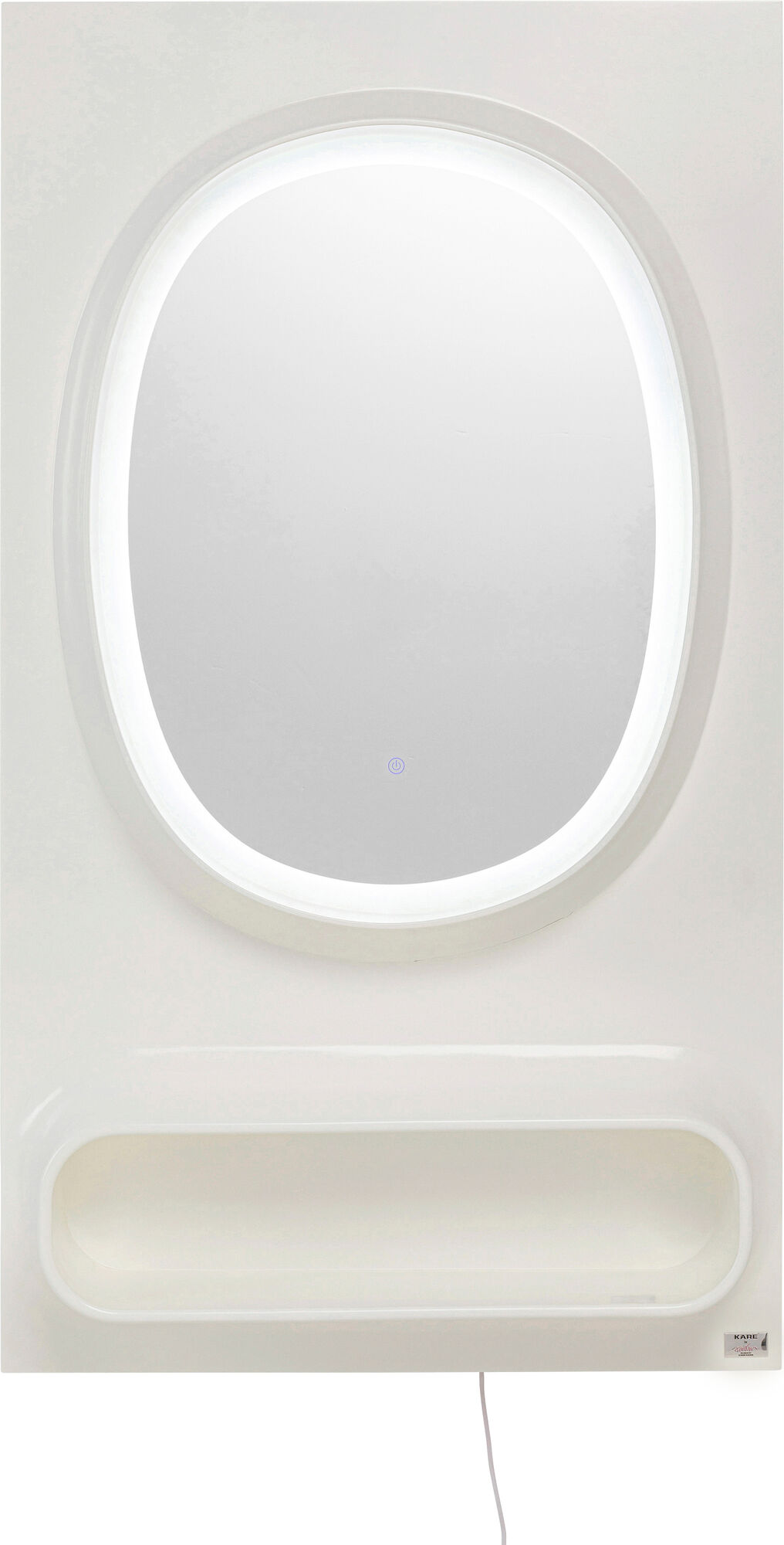 Огледало Aero LED White 80x141cm – изображение-1.
