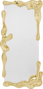 Lustro ścienne Lava złote 180x80cm – obraz-1
