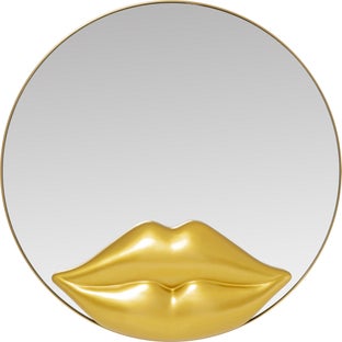 Lustro ścienne Lips Ø100cm – obraz-1