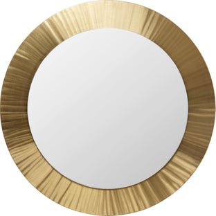 Lustro ścienne Lunette Ø120cm – obraz-1