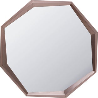 Lustro ścienne Octagon różowe 120x120cm – obraz-1