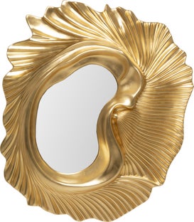 Lustro Ścienne Orecchio Złote 162x146cm – obraz-1