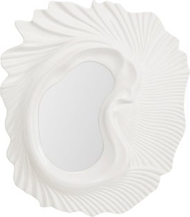 Zidno ogledalo Orecchio White 162x146cm – slika-1.