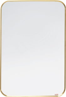 Lustro ścienne Prezzo brązowe 60x90cm – obraz-1