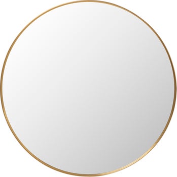 proizvod: Zidno ogledalo Simply Brass Ø90cm.