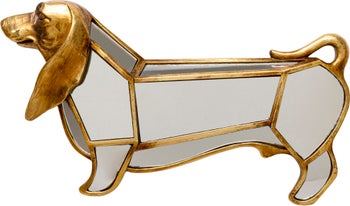 Sienos dekoracija Dog Mirror 38x22cm – paveikslėlis-1.