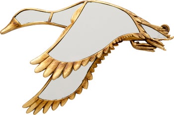 Väggdekor Duck - Spegel Anka, 37x24cm – bild-1.