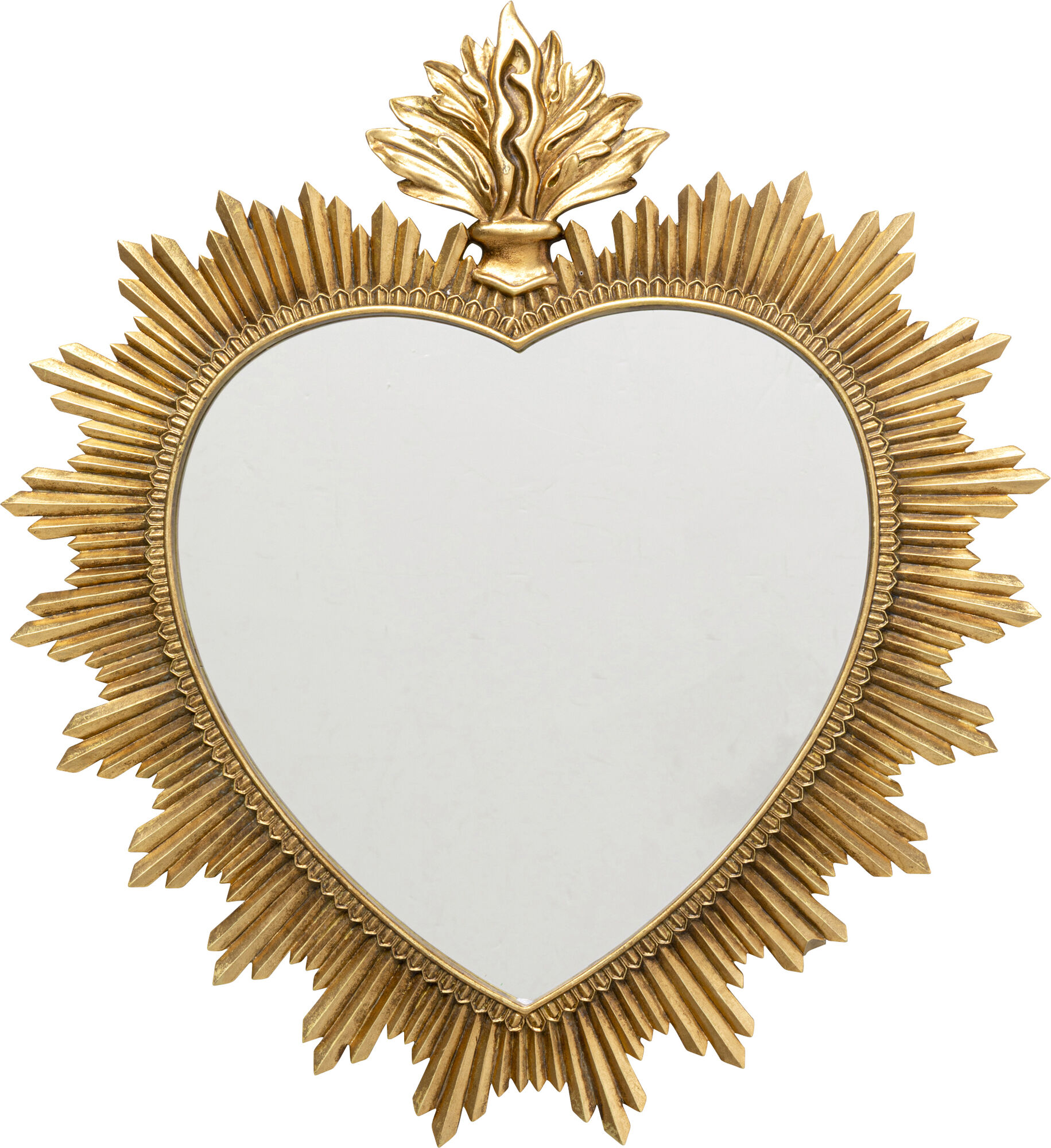 Zidni objekt Heart Mirror 39x54cm – slika-1.