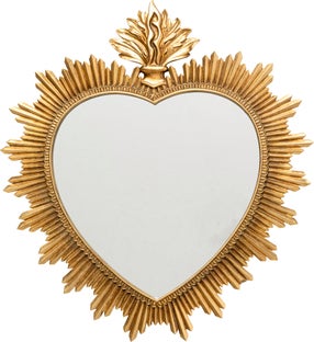 Sienos dekoracija Heart Mirror 39x54cm – paveikslėlis-1.