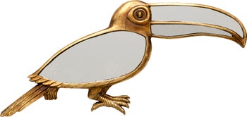 Väggdekor Toucan - Spegel Tukan, 43x17cm – bild-1.