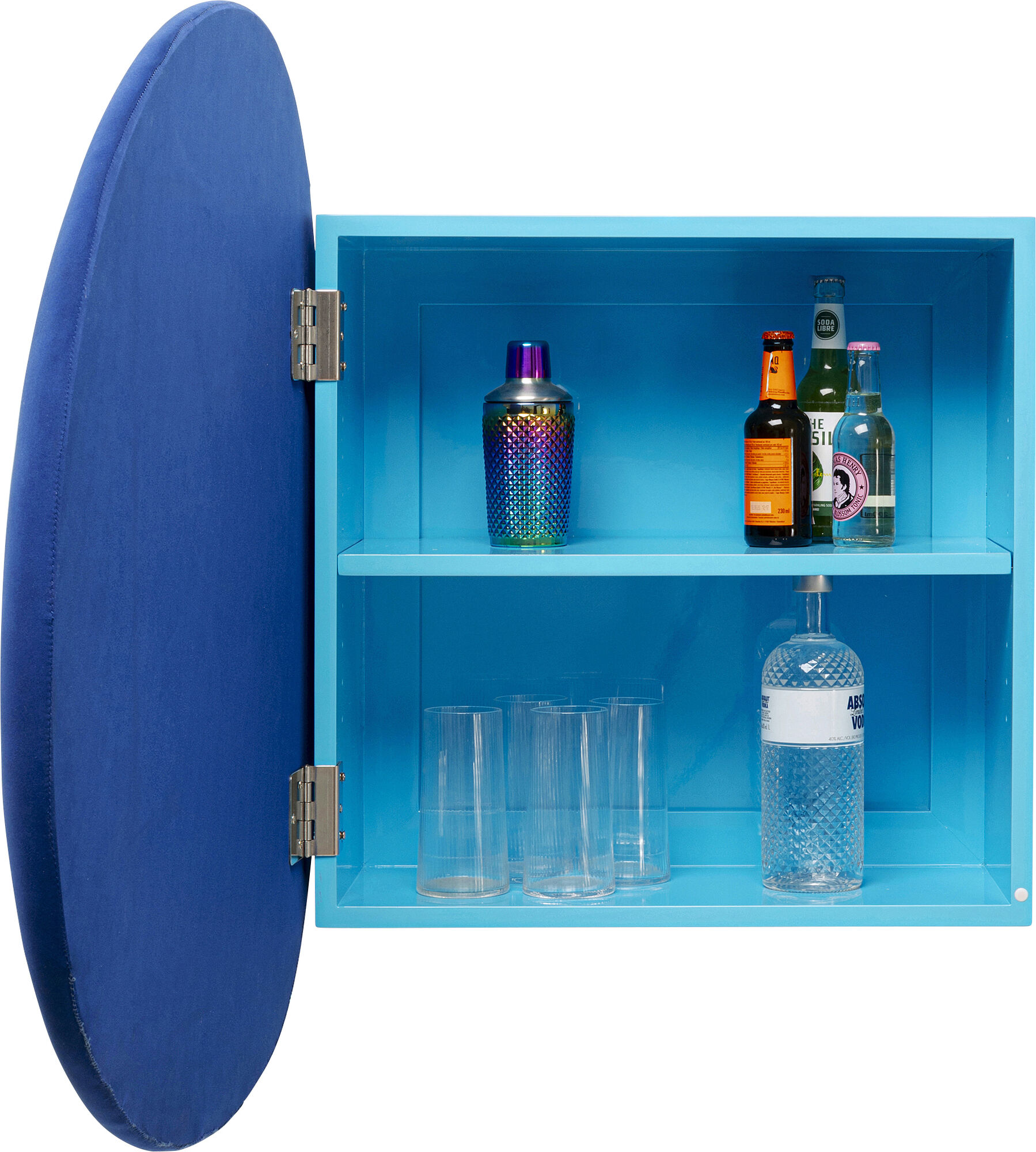 Półka ścienna Nimbus niebieska – obraz-1