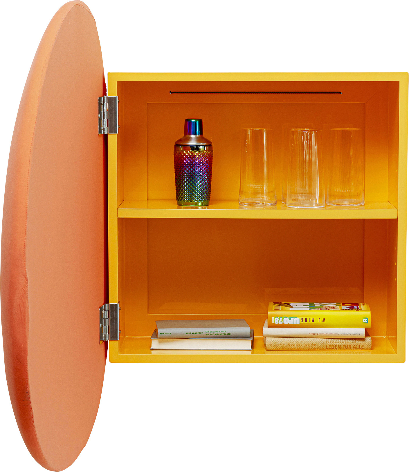 prekė: Sieninė lentyna Nimbus Orange.