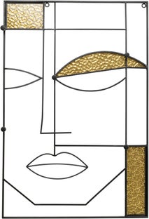 Perchero pared Art Boy Face 60x90cm – Imagen-1.