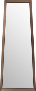 Oglinda de perete Arezzo Coffee Trapez 65(45)x160 cm – imagine-1.