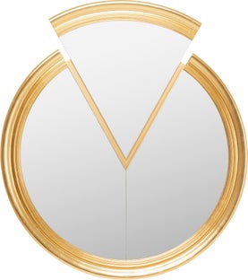 Sieninis veidrodis Double Vision Round Piece 112x100cm – paveikslėlis-1.