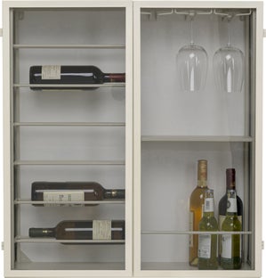 Botellero pared Porto Greige 75x80cm – Imagen-1.