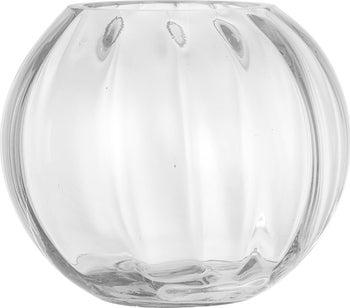 Wazon Ball Ø17x17 cm transparentny – obraz-1