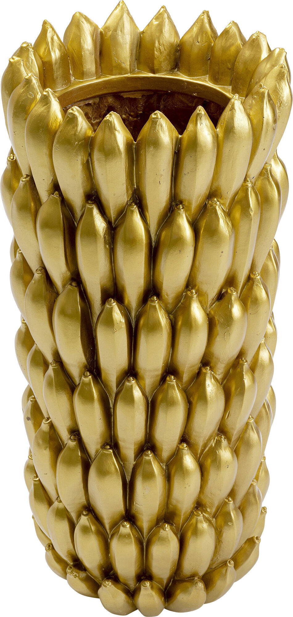 Wazon Banana Ø35x79 cm złoty – obraz-1