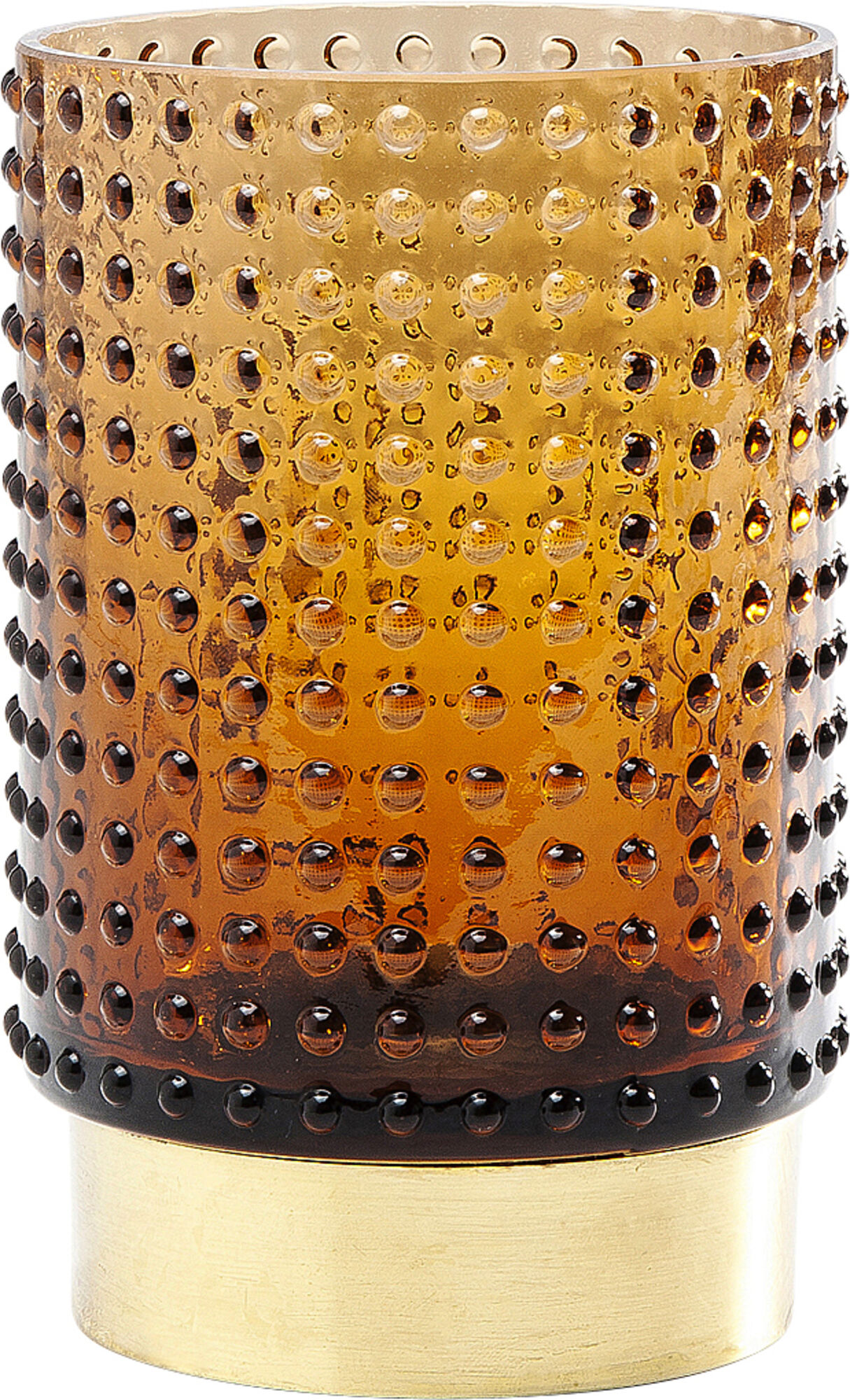 Wazon Barfly Ø9x14 cm brązowy – obraz-1