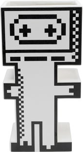 Pixel Robot Váza 24Cm – kép-1.