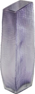 Wazon szklany fioletowy 40 cm – obraz-1