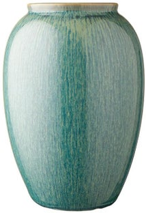 Wazon Bitz Ø16x25 cm zielony – obraz-1