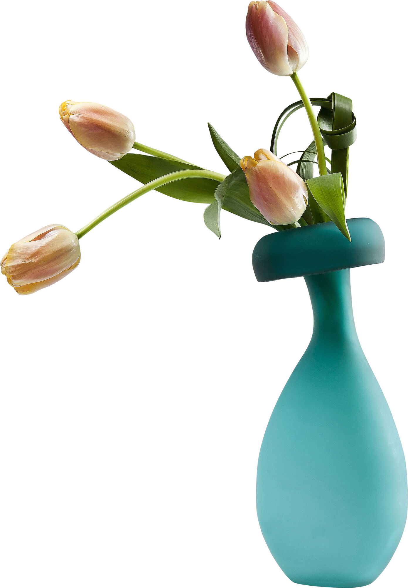 Wazon Blow Up 17x40 turkusowy – obraz-1