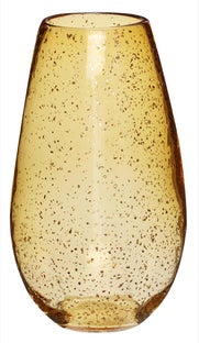 Wazon szklany brązowy 29 cm Outlet – obraz-1