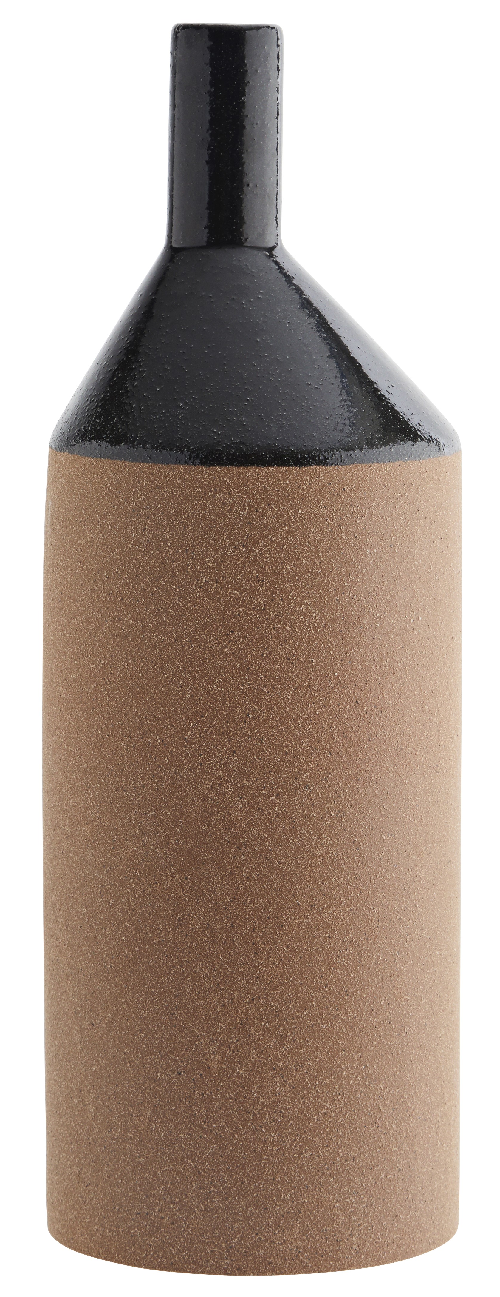 Wazon dekoracyjny Borg Ø14x40 cm piaskowy – obraz-1