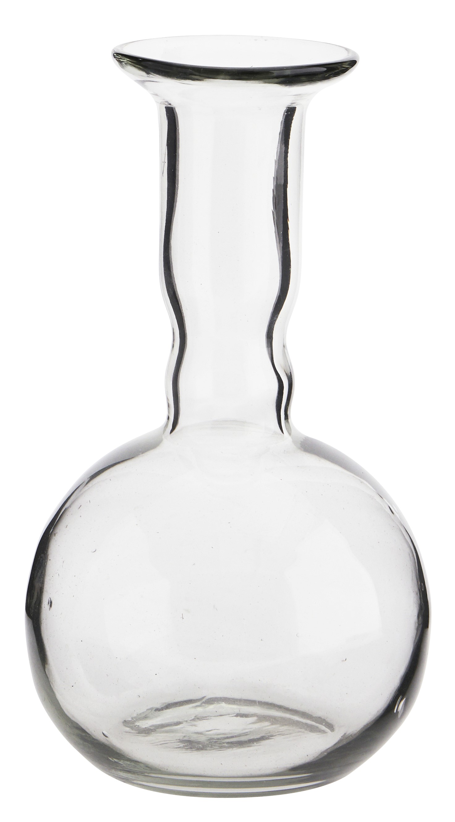 Wazon Bruck Ø11x21 cm transparentny – obraz-1