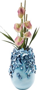 Vaza Butterflies Lightblue 35cm – slika-1.