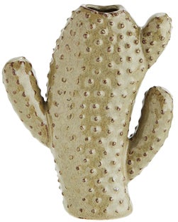 Wazon Cactus 13x15 cm beżowy – obraz-1