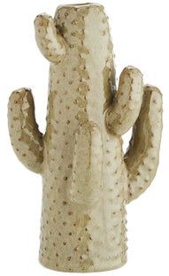 Wazon Cactus 13x21 cm beżowy – obraz-1