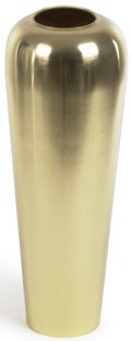 Wazon wysoki metalowy złoty 48 cm – obraz-1