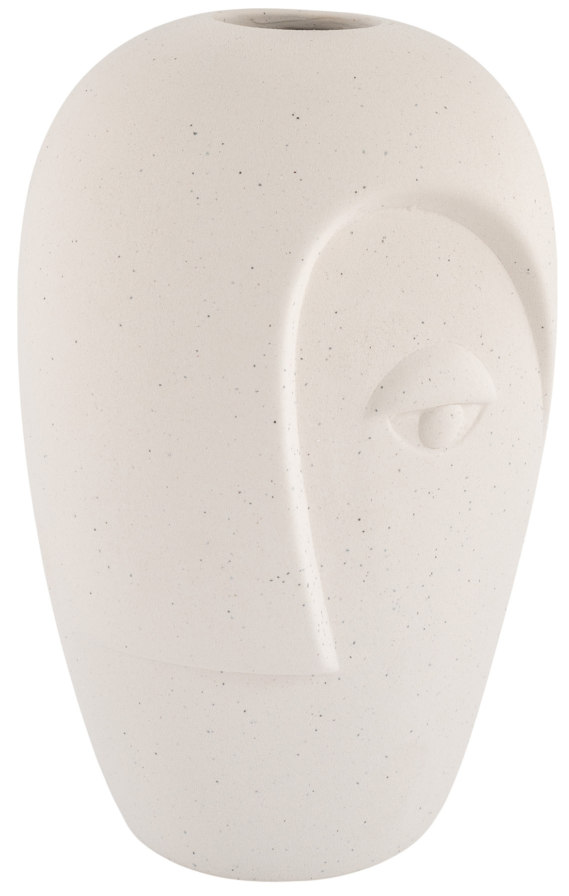 Wazon ceramiczny piaskowy twarz 13x20 cm – grafika-1.